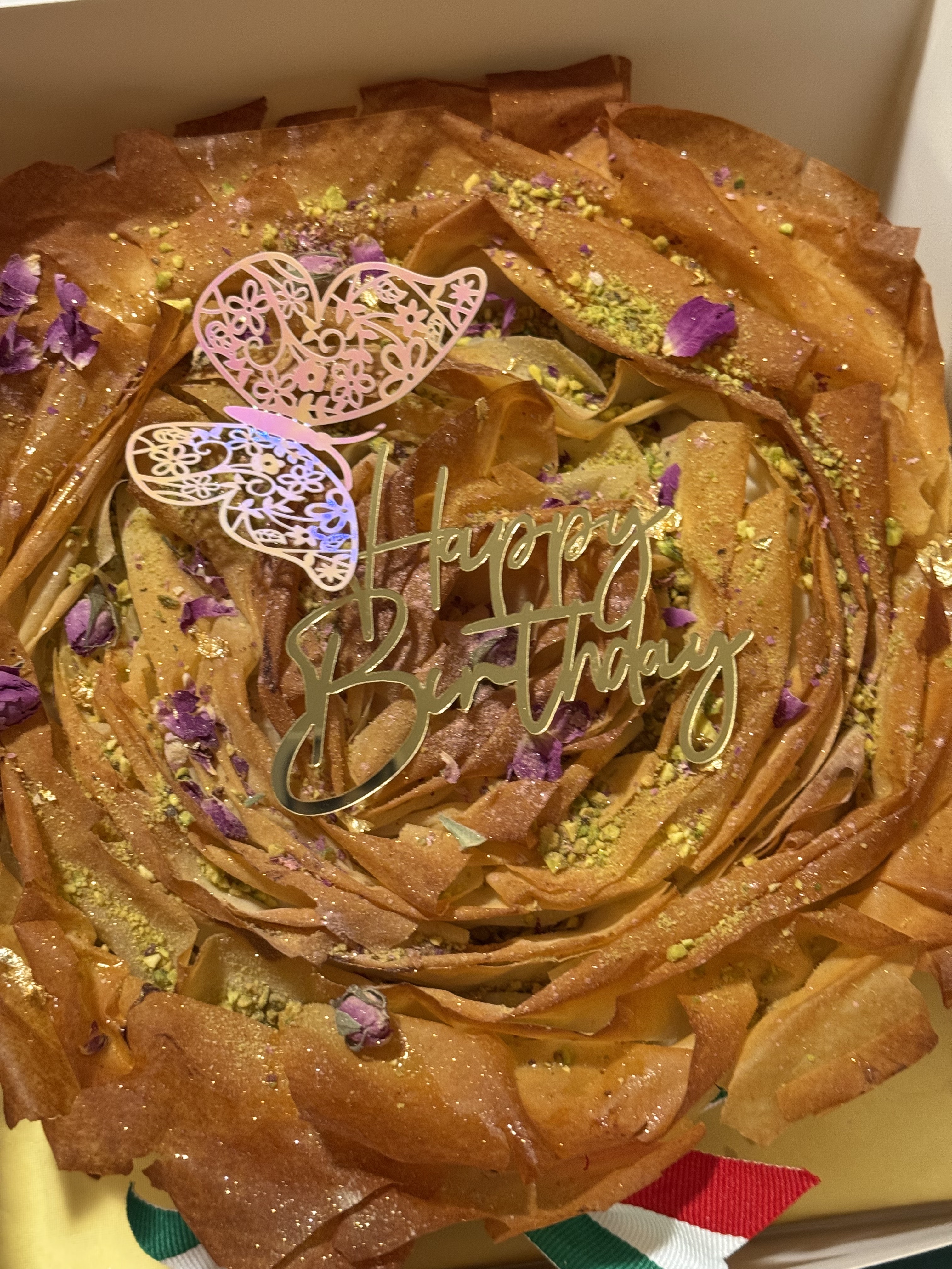 Baklava Cheese Cake